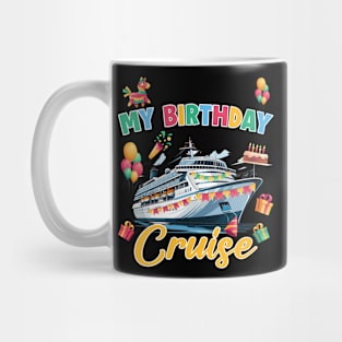 Birthday Cruise Crew mommy Cruising Family Gift For Women Men Mug